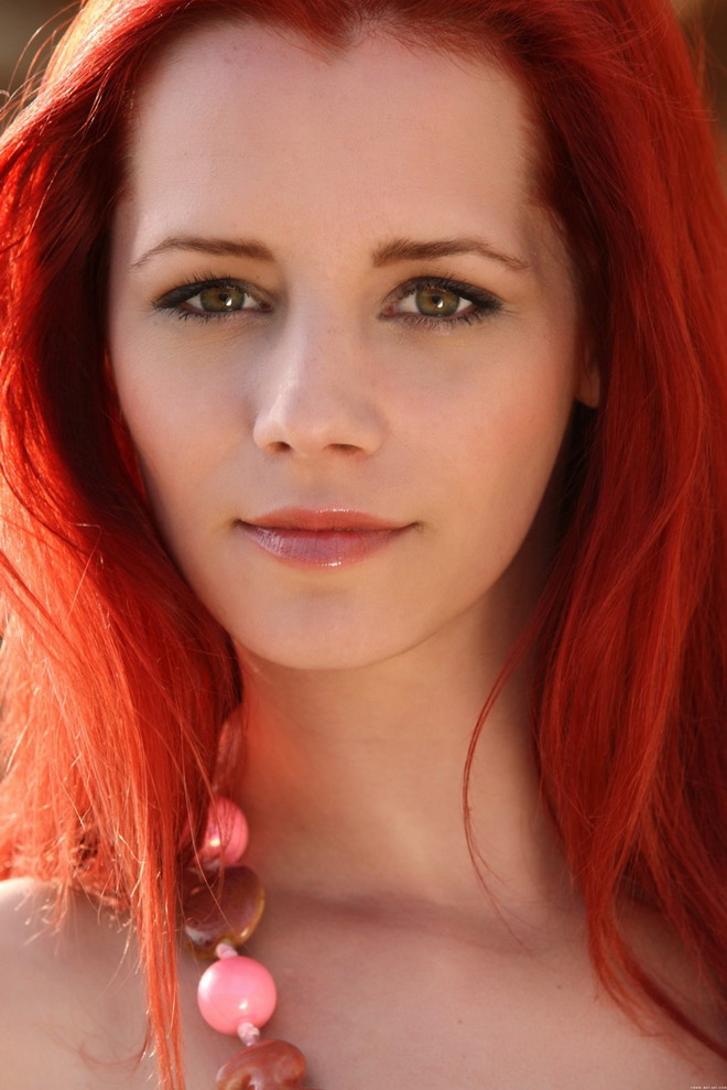 Redhead Ariel is beautiful.